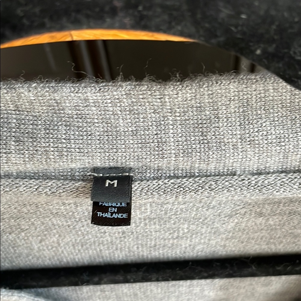 Gray Button-Up Cardigan - Picture 2 of 5